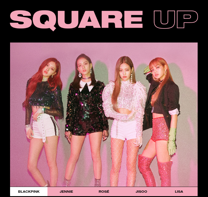 BLACKPINK - SQUARE UP 1st Mini Album