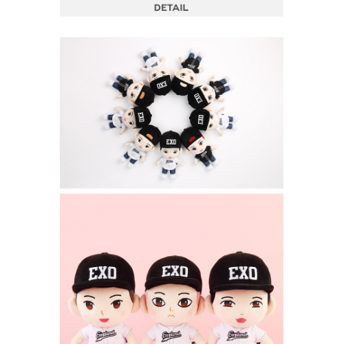 EXO OFFICIAL CHARACTER DOLLS
