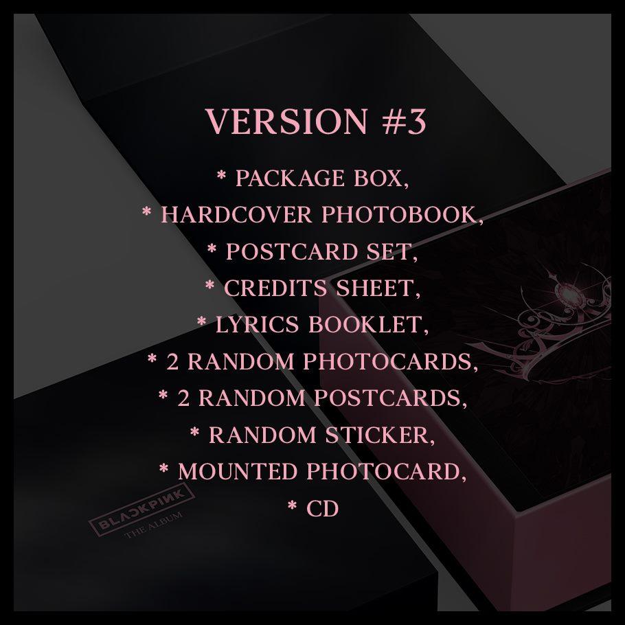  Blackpink - The Album [Random Ver.] (1st Full Album