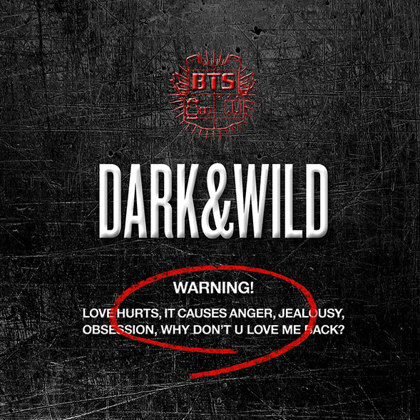 BTS - 1ST FULL-LENGTH ALBUM - DARK & WILD