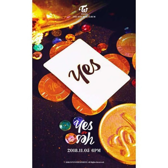 TWICE - 6TH MINI ALBUM - YES OR YES